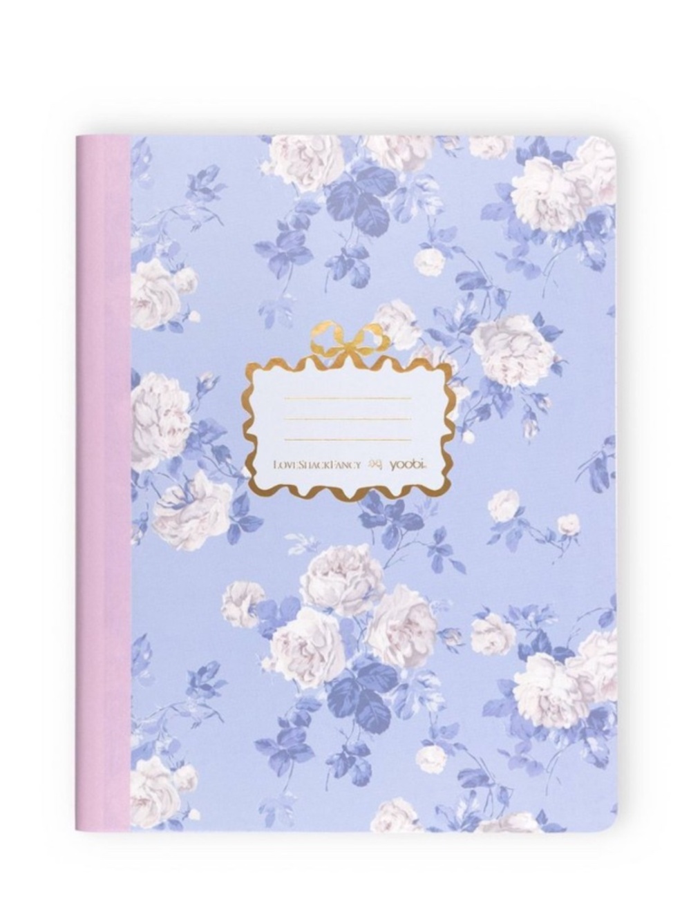 LoveShackFancy x Target Yoobi Everblooming Rosettes Wide Ruled Composition Book